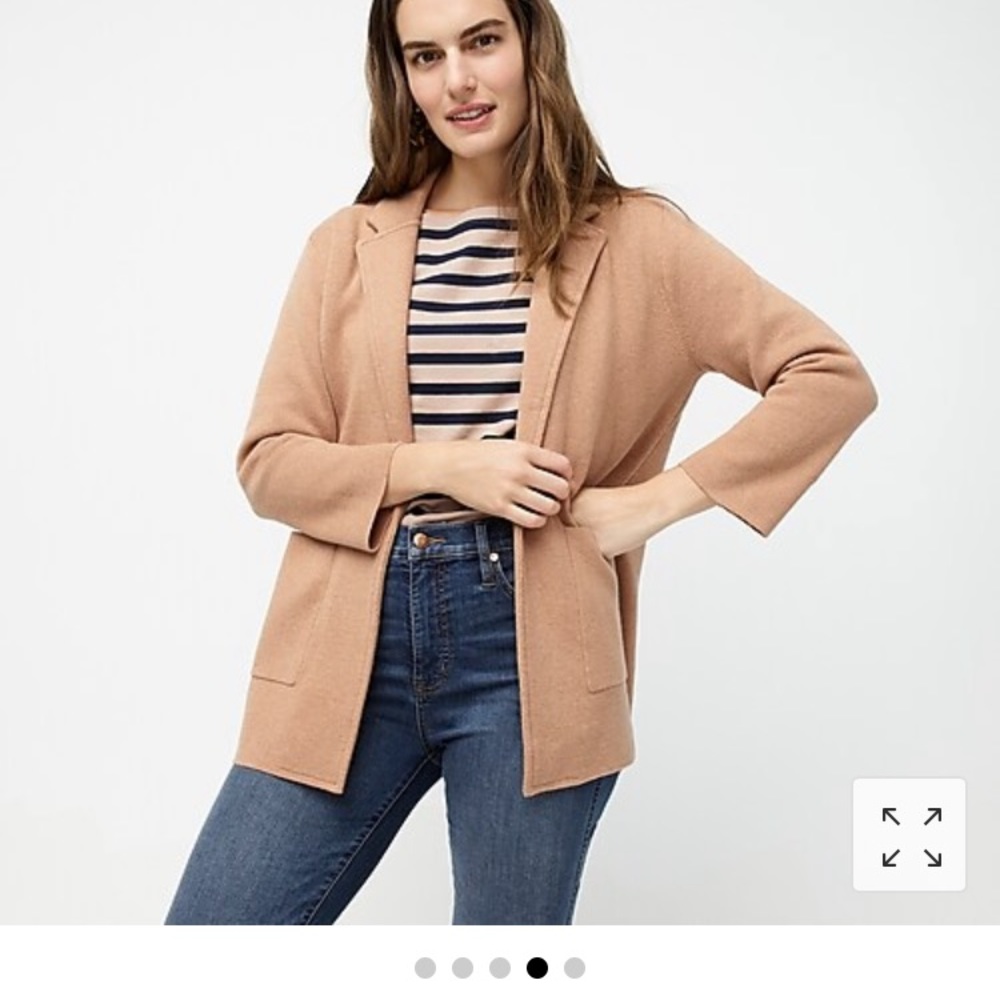 J Crew Sweater Blazer